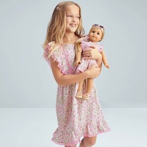 NWT Loveshackfancy X American Girl Girls Floral Flutter Day Dress